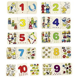 Goki Counting & Assign Puzzle (30 Piece)