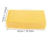 10Pcs Beeswax Sheets for Candle Making Natural Beeswax Honeycomb Foundation
