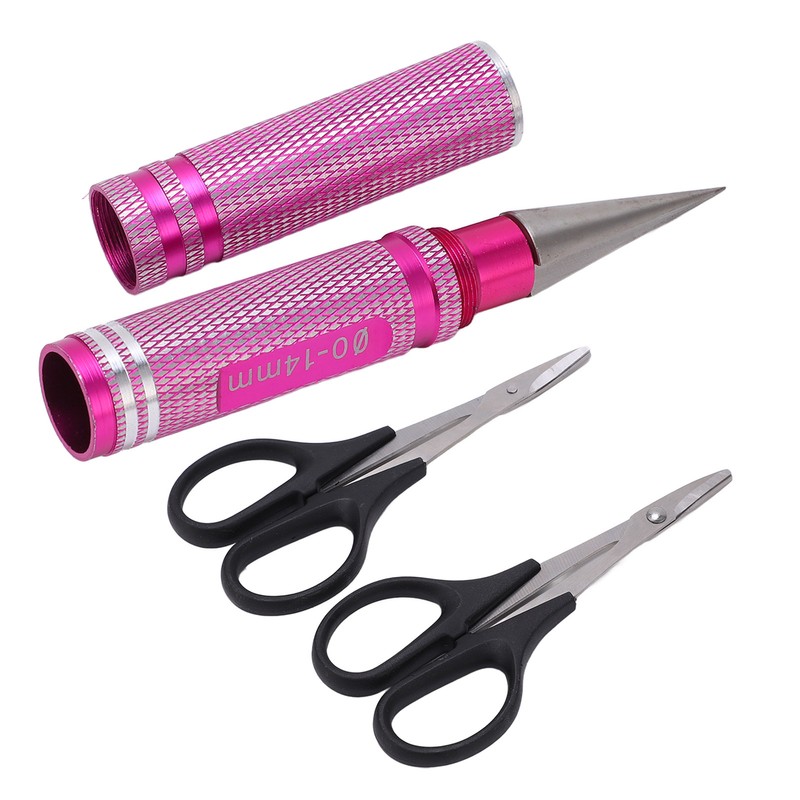 Universal RC Curved Scissors Kit 0‑14mm RC Car Hole Puncher