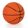 Aoneky Indoor/Outdoor Mini Rubber Basketball with Pump - Pack of
