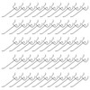 MAIXINNEW 50 Pcs Peg Board Shelving Hook Metal, Pegboard Accessories
