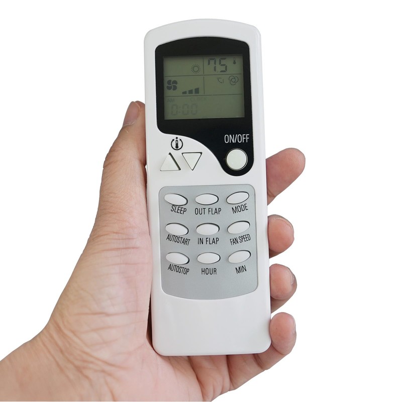 Replacement Remote Control for Turbo AIR ZHF/LW-17-1 TAS-18VH TAS-24VH ZCF/LW-17-1