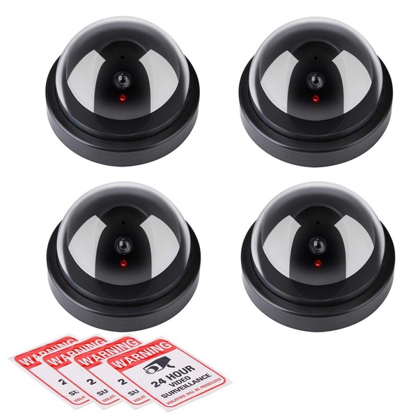 FITNATE Fake Camera, Dummy Camera with LED Red Flashing Light