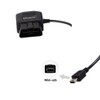 REARMASTER Universal OBD Power Cable for Dash Camera,24 Hours Surveillance/Acc