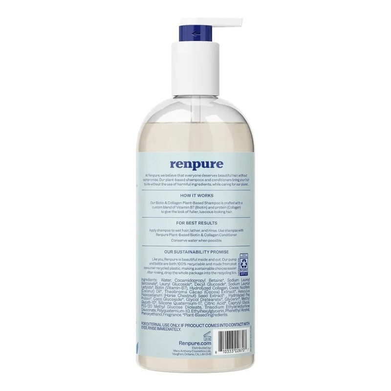 Shampoo Renpure Biotina 710 ml