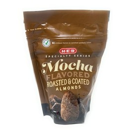H‑E‑B Mocha-Flavored Roasted Almonds 5oz - 1 bag