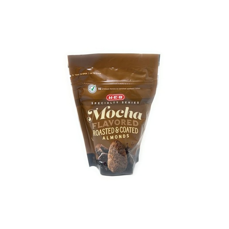 H‑E‑B Mocha-Flavored Roasted Almonds 5oz - 1 bag