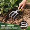 FurNest Garden Tool Set, 3 Pack Staines Steel Heavy Gardening