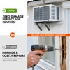 Marudina Upgraded No-Drill Window AC Bracket, Adjustable Window Air Conditioner