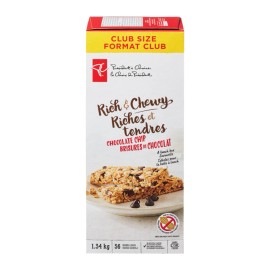 Loblaws Inc. President's Choice Rich & Chewy Chocolate Chip Granola Bars, 56 count, 1.34kg