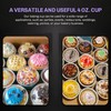 KitchenDance 4oz Disposable Aluminium Cream Brulee Dessert Cups with Lid
