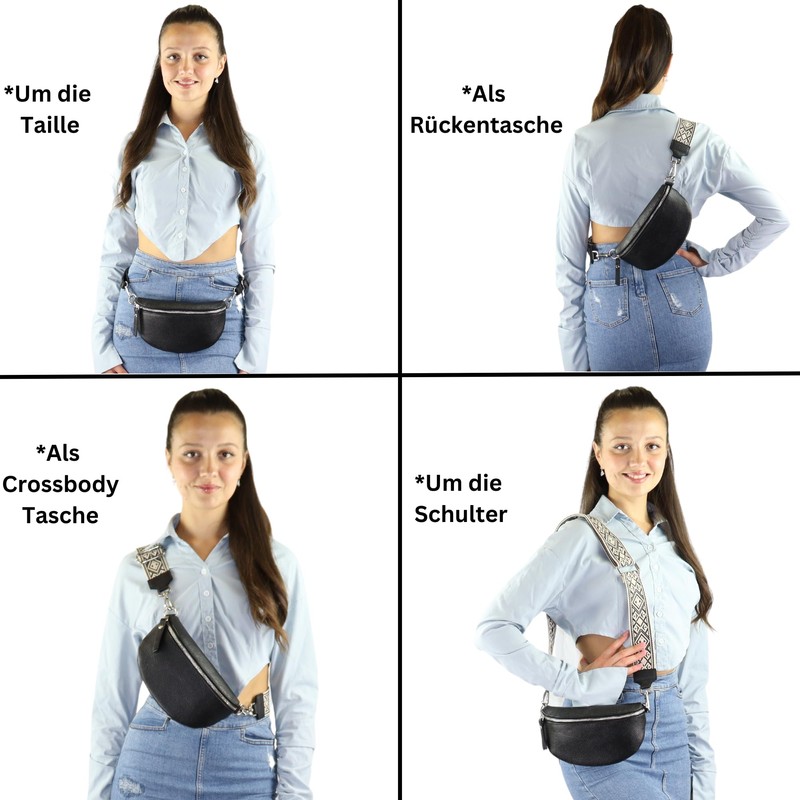 Blade Bum Bag Women's Genuine Leather, Stylish Belt Bag Women