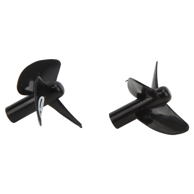 Dilwe RC Boat Propeller Blade, Pack of 2 Plastic Propeller