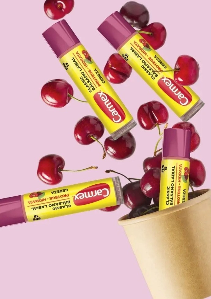 Balsamo Labial Carmex Cereza Barra