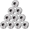12 gorras de aluminio para acondicionamiento profundo, reutilizables, para el
