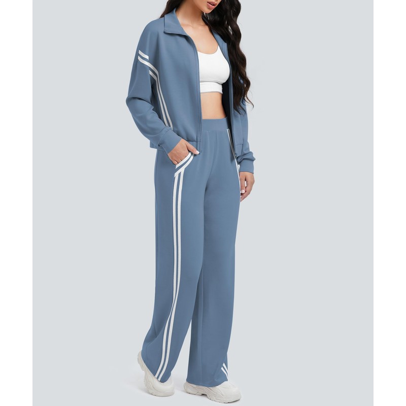 Casly Lamiit 2 Piece Sweat Sets for Women 2025 Trendy
