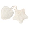Outanaya 2pcs Bath Loofah Sponges Exfoliating Body Scrubber Shower Loofah