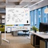 Rolling Whiteboard 48 x 32, Maxtek Large Mobile White Board