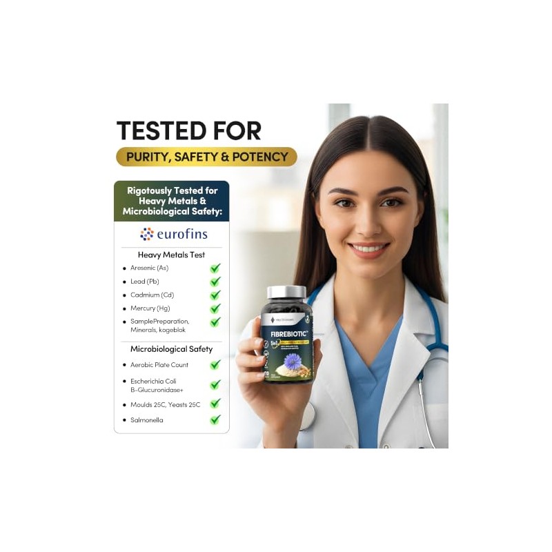 HealthEssent Multi-Fibre Bio Cultures 5500mg + Psyllium Husk Acacia Gum
