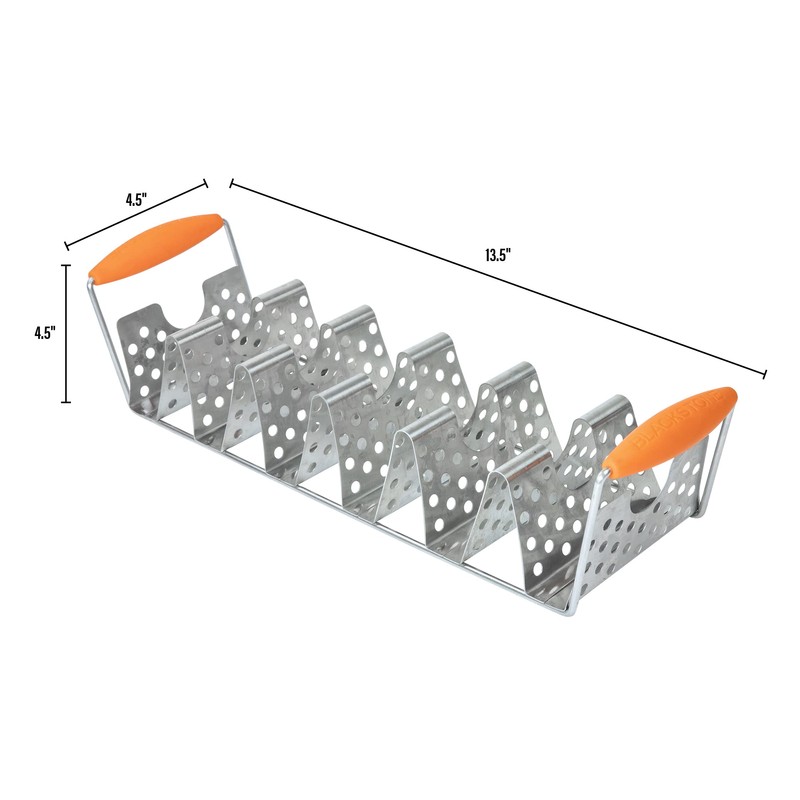 Blackstone 5173 Deluxe Holder Stand Pack of 2 Stainless Steel