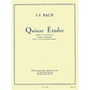 Alphonse Leduc ウィットナー バッハ : 15の練習曲 (クラリネット教則本) ルデュック出版