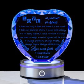 Qianwei Wedding Gifts for Couples Unique 2025 - Happy Anniversary Marriage Gift Crystal Keepsake - Engagement Gifts Bridal Shower Gifts for Bride and Groom Engagement Newlywed Mr and Mrs Gifts