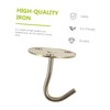 VILLFUL 5pcs Ceiling Hooks Heavy Duty Iron Top Mounted Hooks