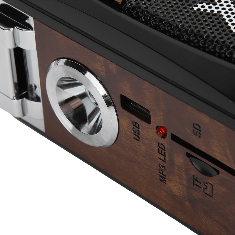 FM AM SW Radio USB FullWave Band Portable Radio Player