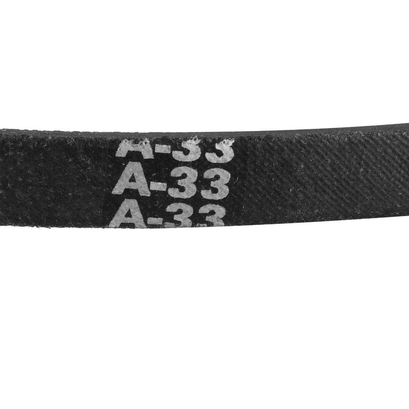 sourcing map A-33 V-belt, 33 inch pitch length, A-profile rubber