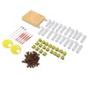 Beekeeping Queen Bee Rearing Plastic Breeding Cell Cup Kit for