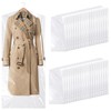 JIUBULUJIU 40 Pack Plastic Clothes Covers, 60 x 140cm Dry