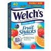 Welch's Fruit Snacks, Mixed Fruit, Individual Single Serve Bags, 0.8