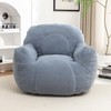 Zyerch Bean Bag Chair, Comfy Bean Bag Chair with Back