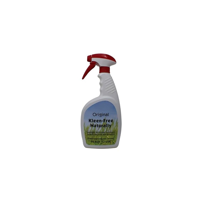 Kleen-Free Naturally Preformed Enzyme Cleaner, Enzyme Solution, Multi-Purpose Cleaner, Laundry