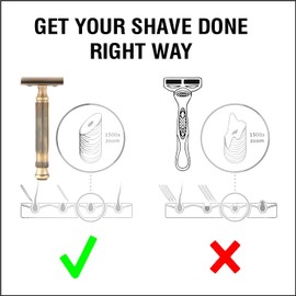 Pearl Shaving Double Edge Safety Razor L-55 (chrome)