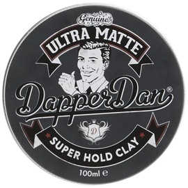 Dapper Dan ultra matte Super hold clay, 1 Count, clear