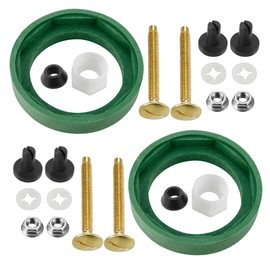 Toilet Tank to Bowl Coupling Kit, Replacement Repair Parts AS738756-0070A Fits for American Standard Champion 2 Piece Toilet, 3" Toilet Tank Gasket for Most 3 Inch Flush Valve Opening Tanks, 2 Packs