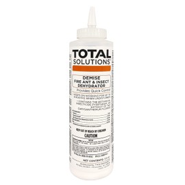 Total Solutions Demise | Powdered fire ant and Insect dehydrator Featuring Pyrethrin for Fast Knockdown of pests and Silicon Dioxide to dehydrate Insects on Contact. (3.5 oz)