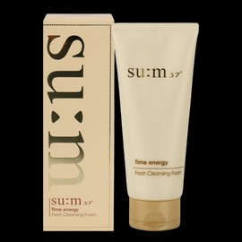 Breath 37 Sum37 Time Energy Fresh Cleansing Foam 200ml / 숨37 타임 에너지 프레쉬 클렌징 폼 200ml