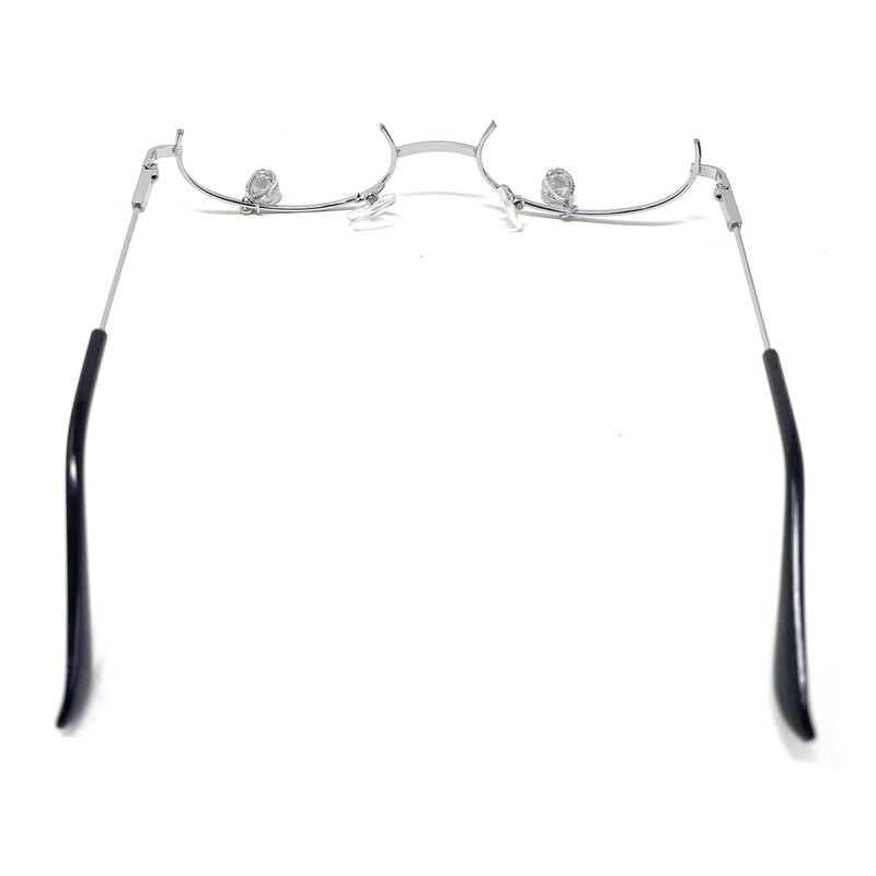 TOKYO GOODS MARKET Charm with No Lens Oval Half Rim