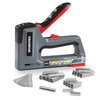 WORKPRO Staple Gun, 6-in-1, Manual Brad Nailer with 4000 Counts