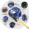 WORKPRO Cinta métrica de bloqueo automático de 25 pies