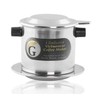 Vietnamese coffee maker filter set, French press style pour-over coffee