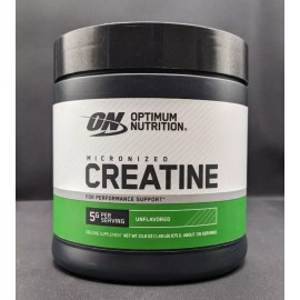 Optimum Nutrition - Micronized Creatine - Monohydrate Powder - Unflavored - 5g