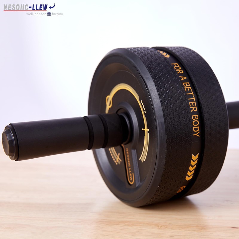 NESOHC-LLEW Upgraded Ab Roller Wheel. Abdominal Training Roller for Men/Women,