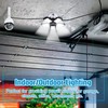 Ceoighe 1 Pack Upgraded Remote Control Plastic Light Fixture with