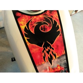 The Phoenix - Fuel Tank Decal for Harley Davidson Sportsters & Other Motorcycles
