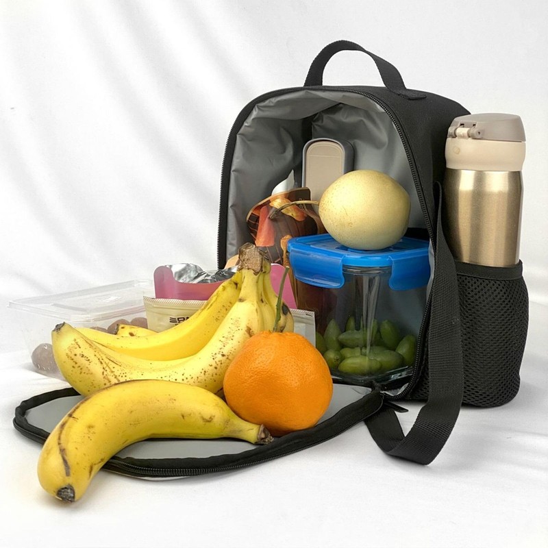 Gelasgo Rooster Insulated Lunch Bag Thermal Reusable Lunch Tote with