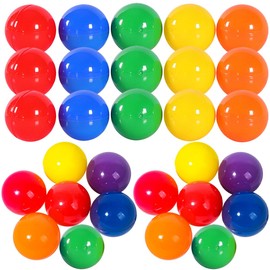 Abaodam 100 Piezas Bola De Patada De Lotería Juguete De Rifa De Entretenimiento Bolas De Rifa Vacias Bolas De Loteria De Colores Juguetes Vacío Billete De Lotería El Plastico Sin Costura