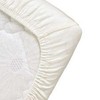 Popolini Fitted sheet, suitable for mattresses measuring 60 x 120 to 70 x 140 cm, white